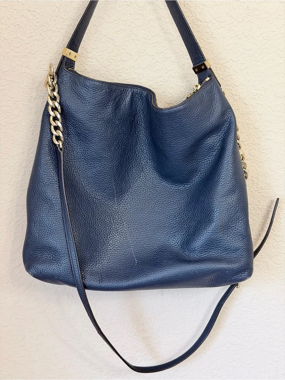 Michael Kors pebbled leather